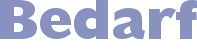bedarf